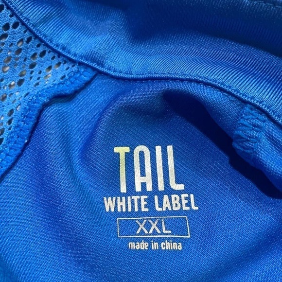 Tail White Label Sleeveless Gold Top Size XXL - Picture 6 of 9